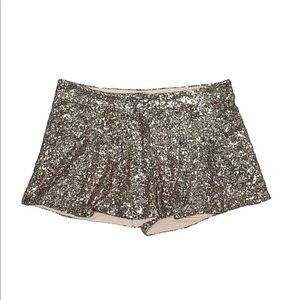 🚫SOLD🚫 Bebe Shorts Gold Sequin Hot Pants